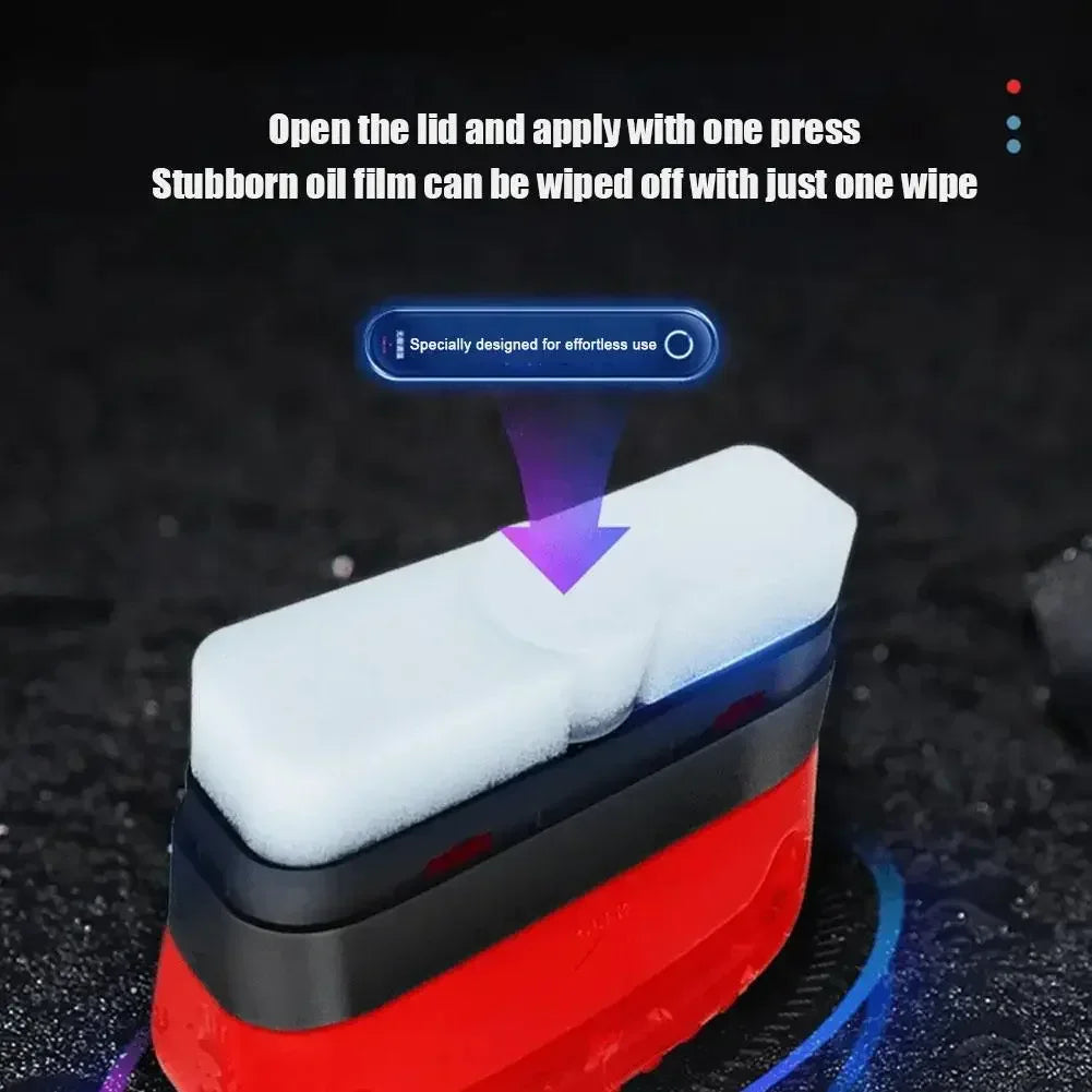 Car Glass Oil Film Remover & Hydrophobic Coating Tool