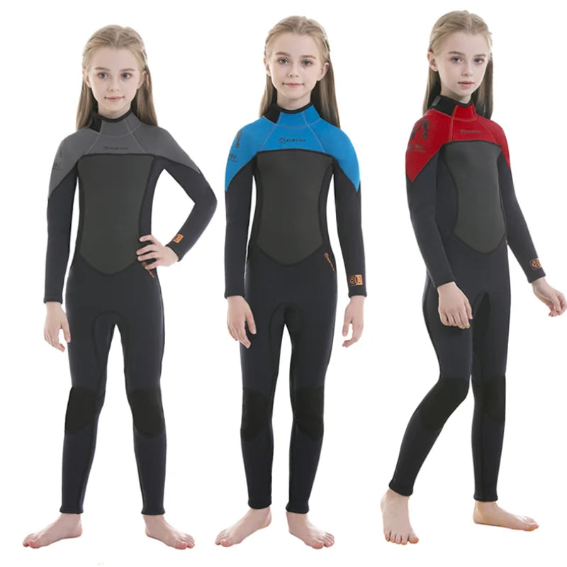 Neoprene Kids Wetsuits: Swimwear for Surfing and Snorkeling