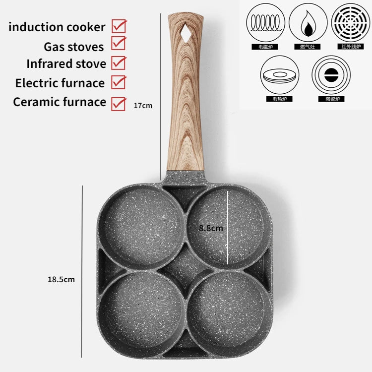 4-hole Omelet Pan VIP
