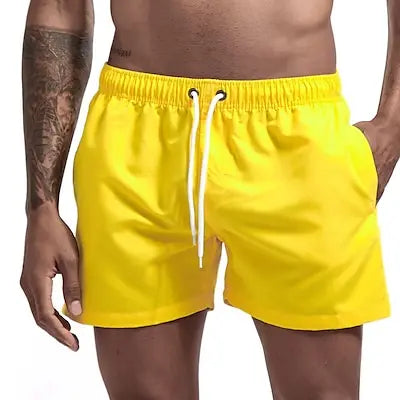 Men's Quick-Dry Swim Trunks with Pockets