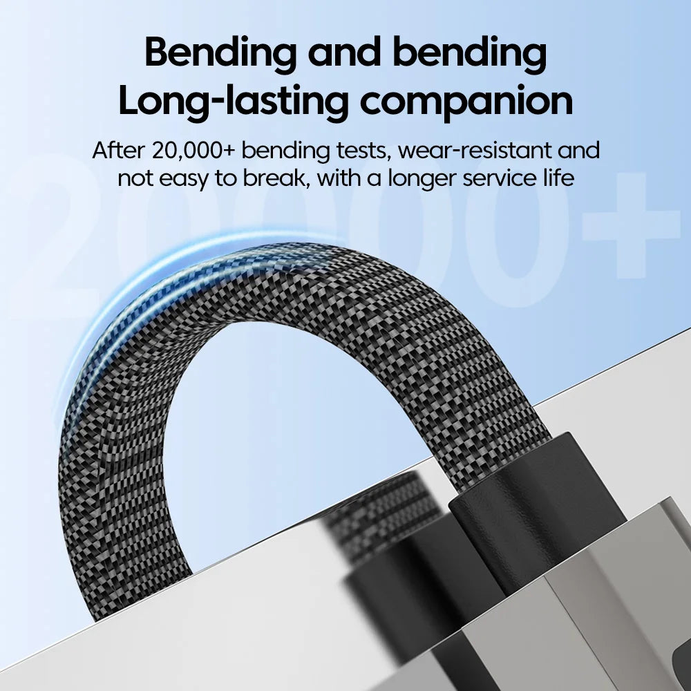 4-in-1 100W USB Type-C Fast Charging Cable