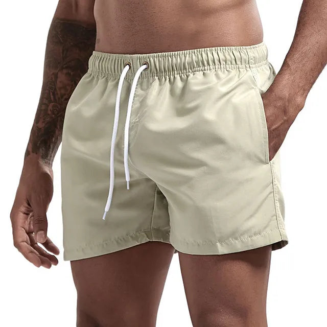 Men's Quick-Dry Swim Trunks with Pockets