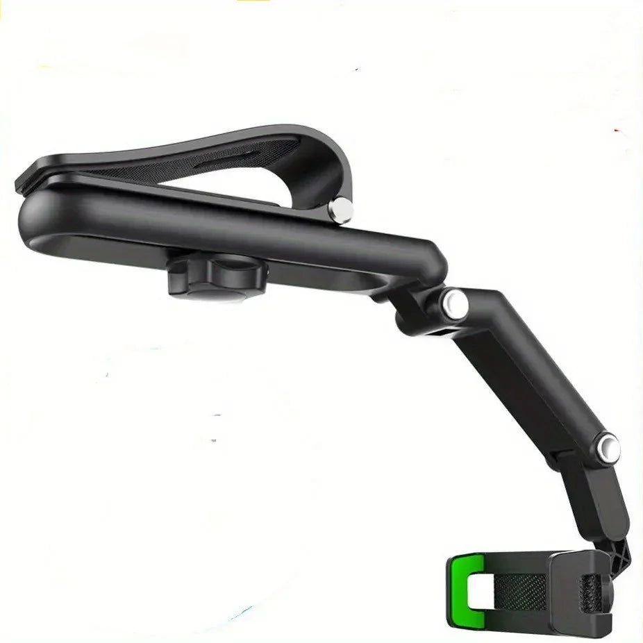 360° Rotating Car Phone Holder - Rearview Mirror & Seat Clip for 4.0-6.1