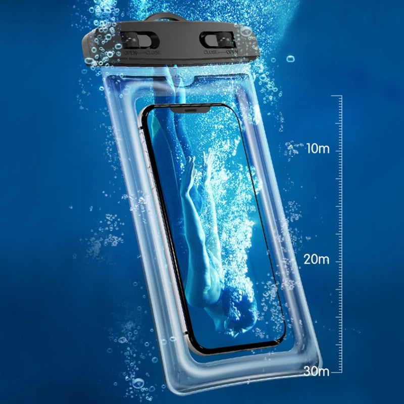 Floating Waterproof Phone Case for Swimming and Rain