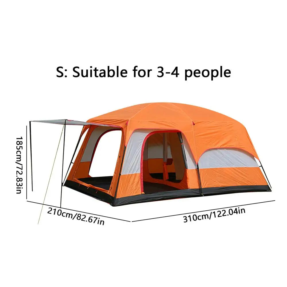 Spacious Waterproof Family Dome Camping Tent