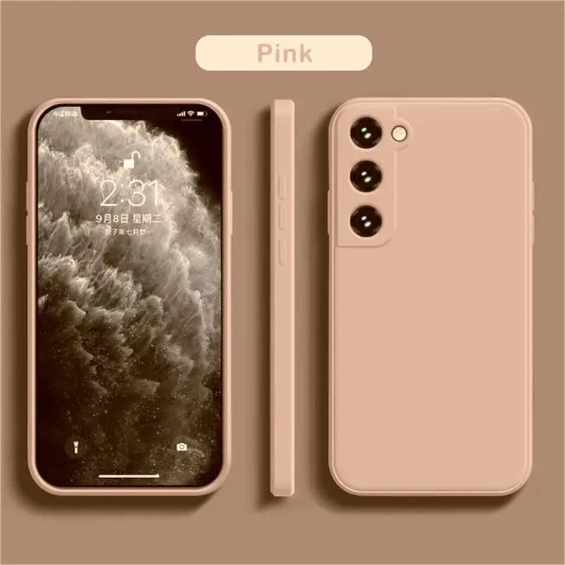 Silicon Shockproof Phone Case for Samsung Galaxy A Series - 5G Back Cover