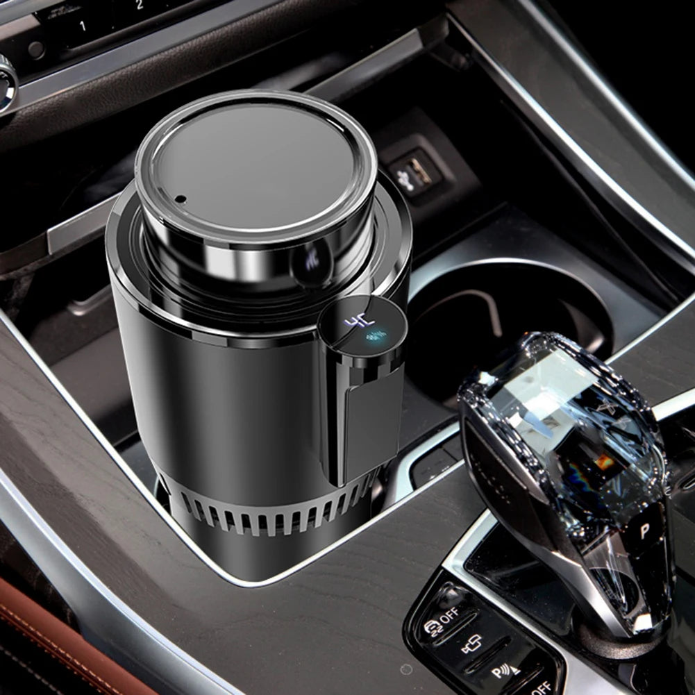 Car Cooling Cup 12V 36W 2-in-1 Car Office Cup Warmer Cooler Smart Cup Mug Holder Tumbler Cooling For Drink Can Baby Bottle