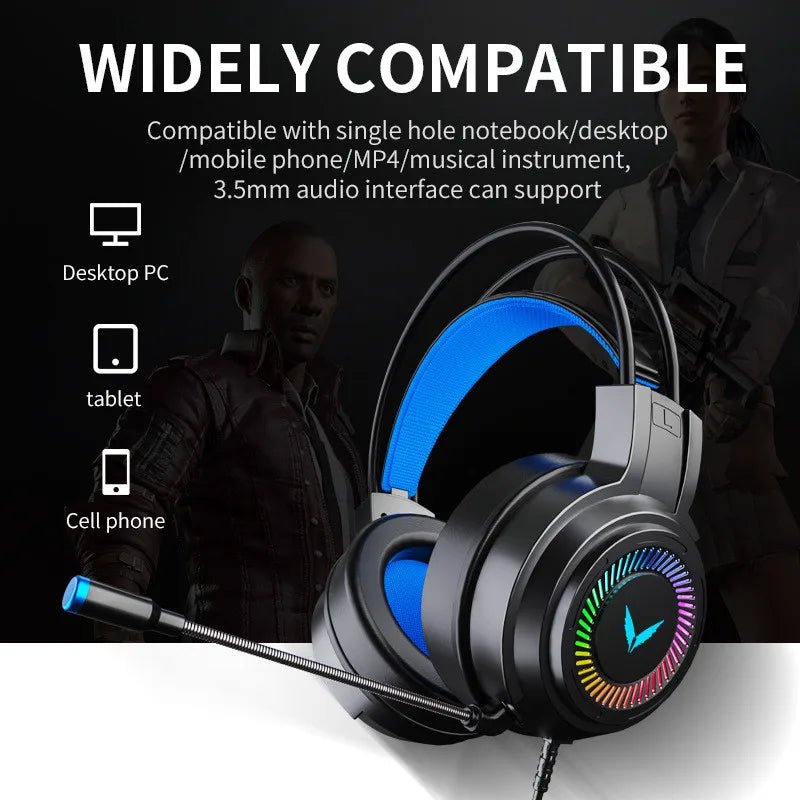 E-Sports 7.1 Channel Wired Headset.