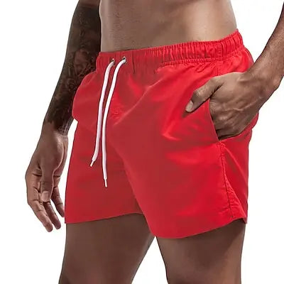 Men's Quick Dry Swim Trunks: Breathable Board Shorts