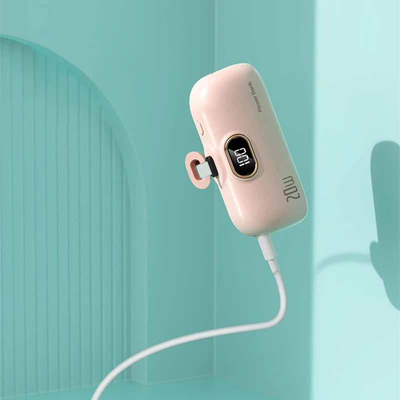 Xiaomi Mini 30,000mAh Power Bank: Built-In Cable Charger