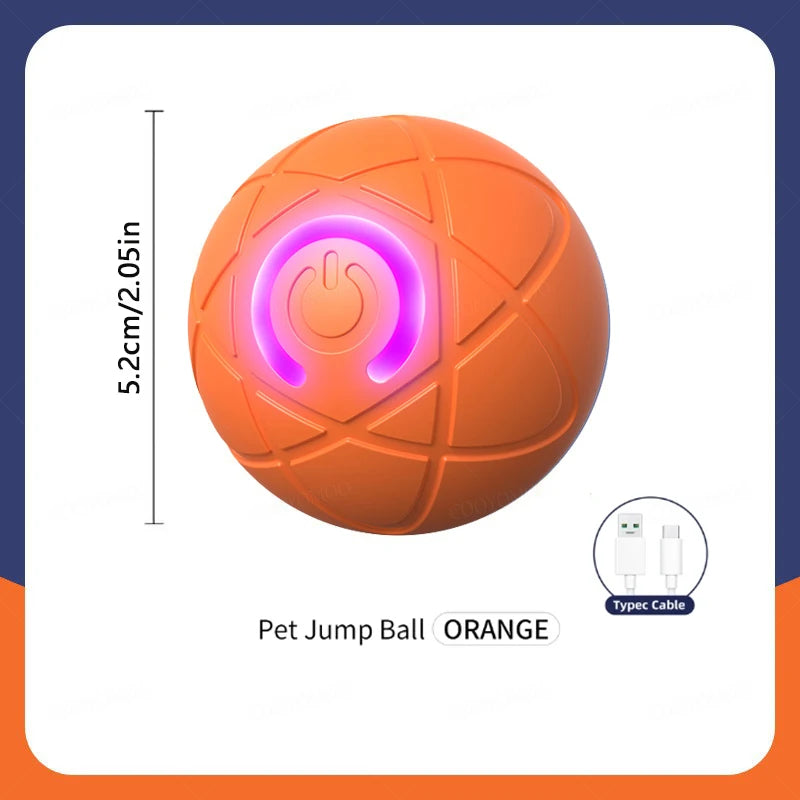 Smart Interactive Pet Toy Ball for Dogs & Cats