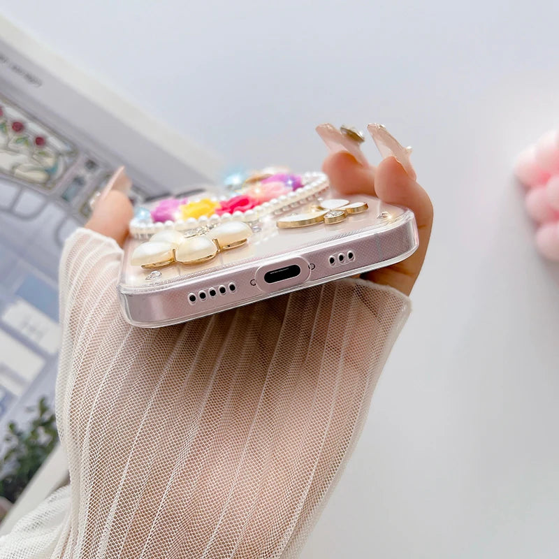 Handwork Glitter Shine iPhone Case - Luxury Fashion Cover