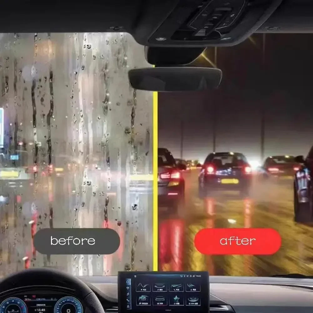 Car Glass Oil Film Remover & Hydrophobic Coating Tool