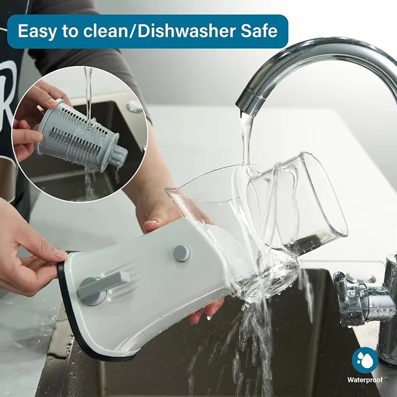 5-in-1 Rotary Cheese Grater & Vegetable Slicer – Manual Kitchen Shredder