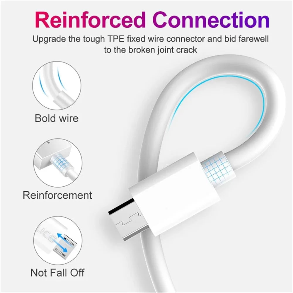 Fast charging micro USB cable.