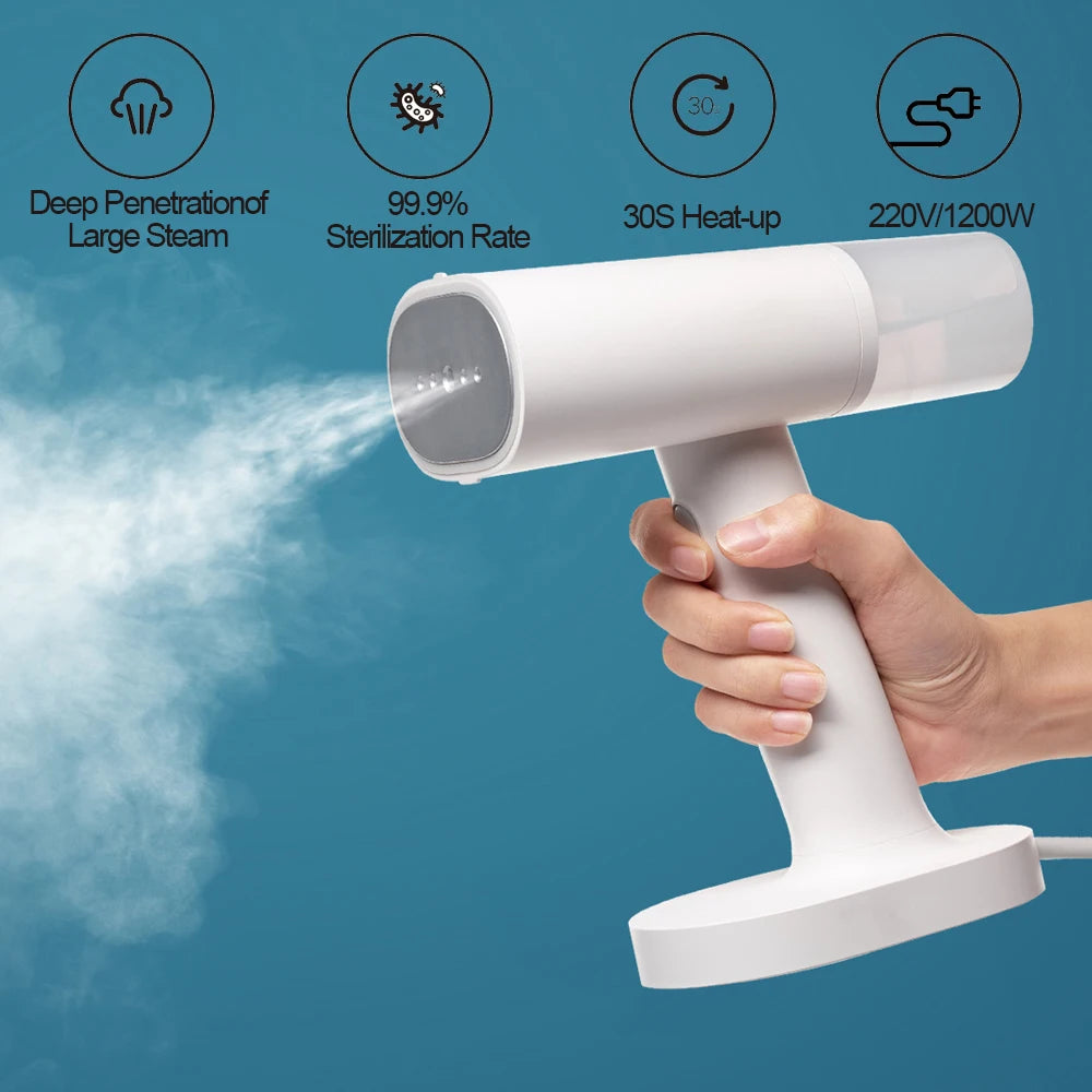 XIAOMI MIJIA: Portable Garment Steamer, Mite Removal.