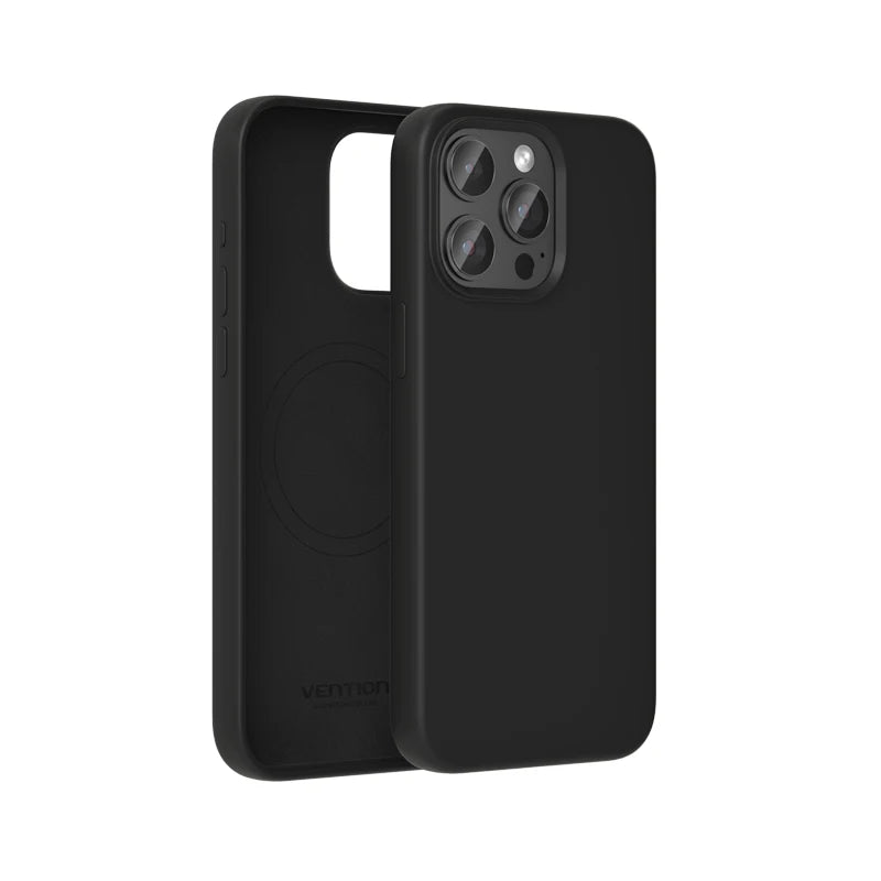 Vention Liquid Silicone Magnetic iPhone Case for 13-15 ProMax, Wireless Charging