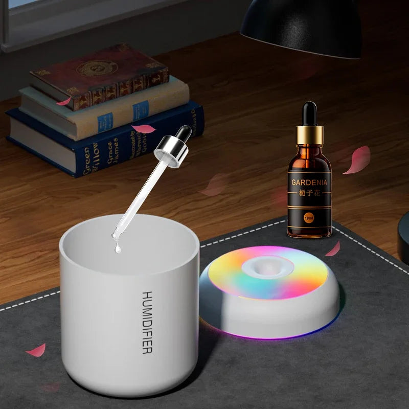 180ML Mini USB Aroma Diffuser & Humidifier for Home & Car