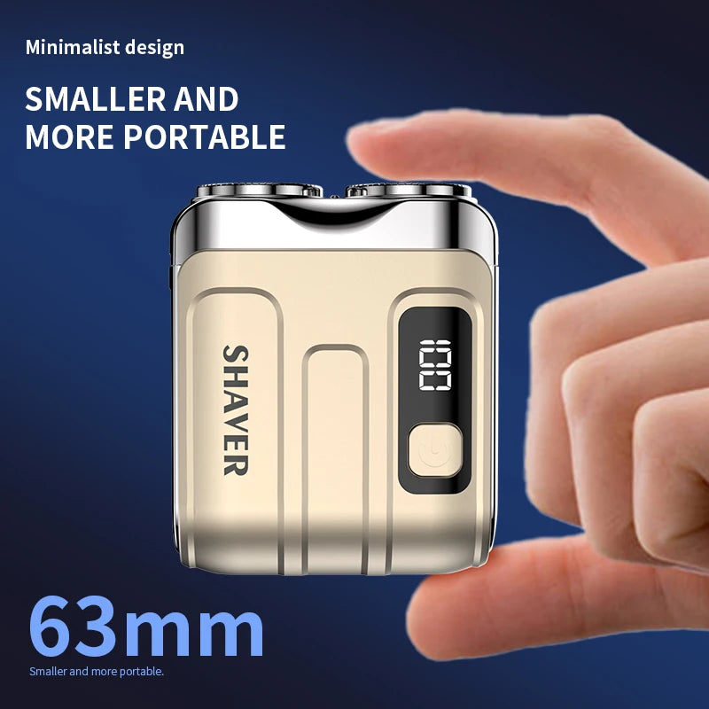 Mini Travel Electric Shaver for Men