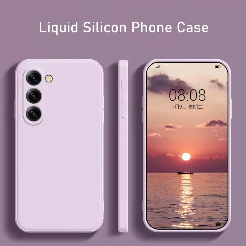 Silicon Shockproof Phone Case for Samsung Galaxy A Series - 5G Back Cover