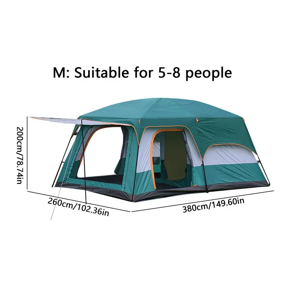 Spacious Waterproof Family Dome Camping Tent