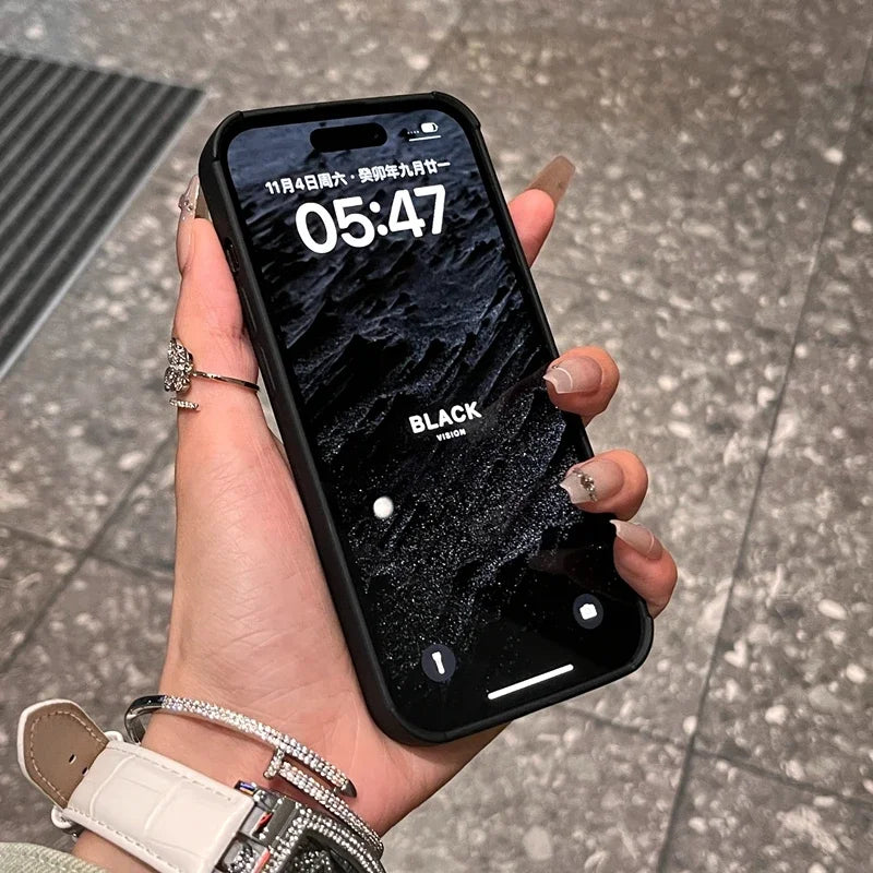 Luxury Knitting Grain iPhone Case for 7-15 Pro Max, Plus, SE, XS, XR