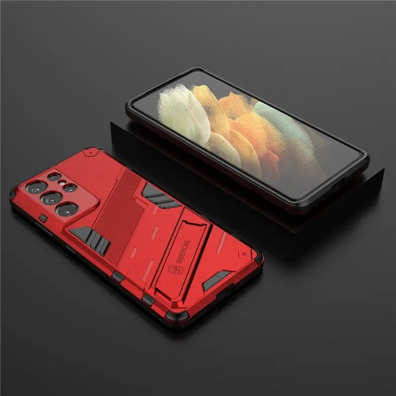 Shockproof phone case for Samsung Galaxy.