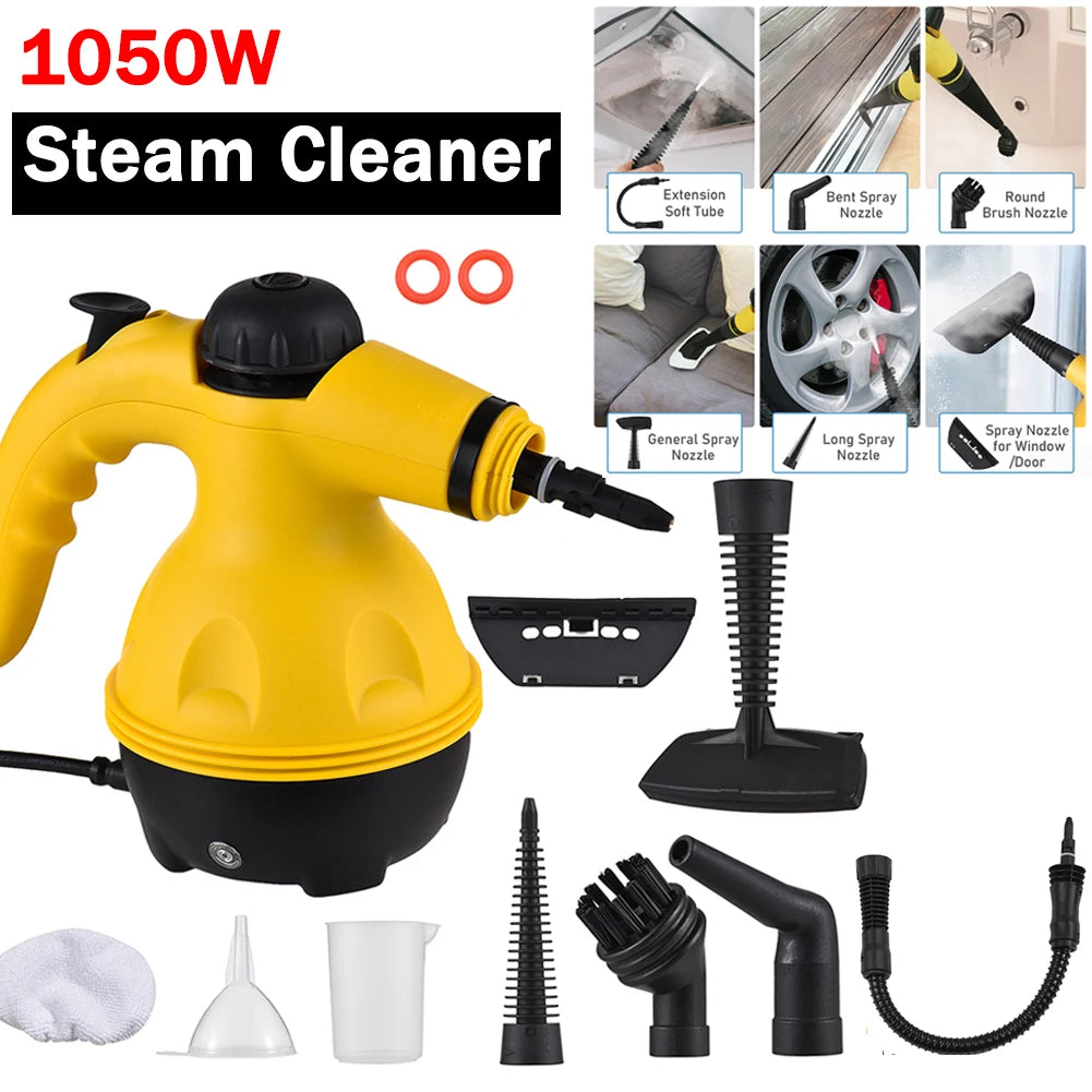 1050W Electric Steam Cleaner for High-Temperature Sterilization