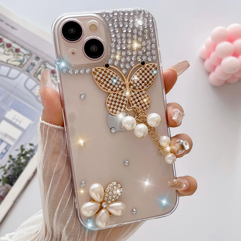 Handwork Glitter Shine iPhone Case - Luxury Fashion Cover