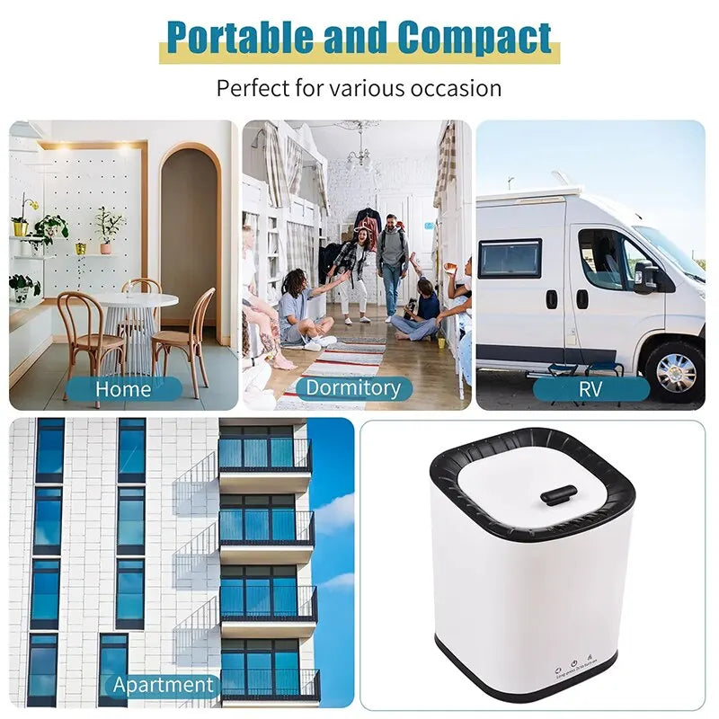 2L Mini Portable Washing Machine for Underwear and Socks