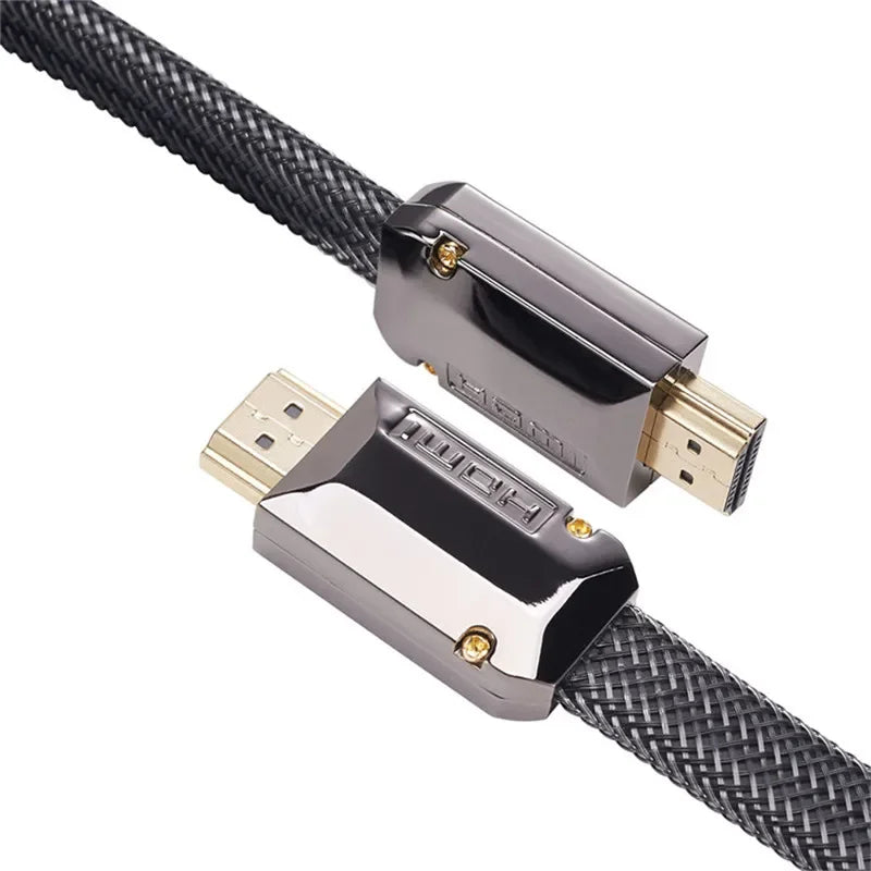 Flat HDMI-Compatible Cable for Xiaomi Mi Box PS5 Dolby - Various Lengths