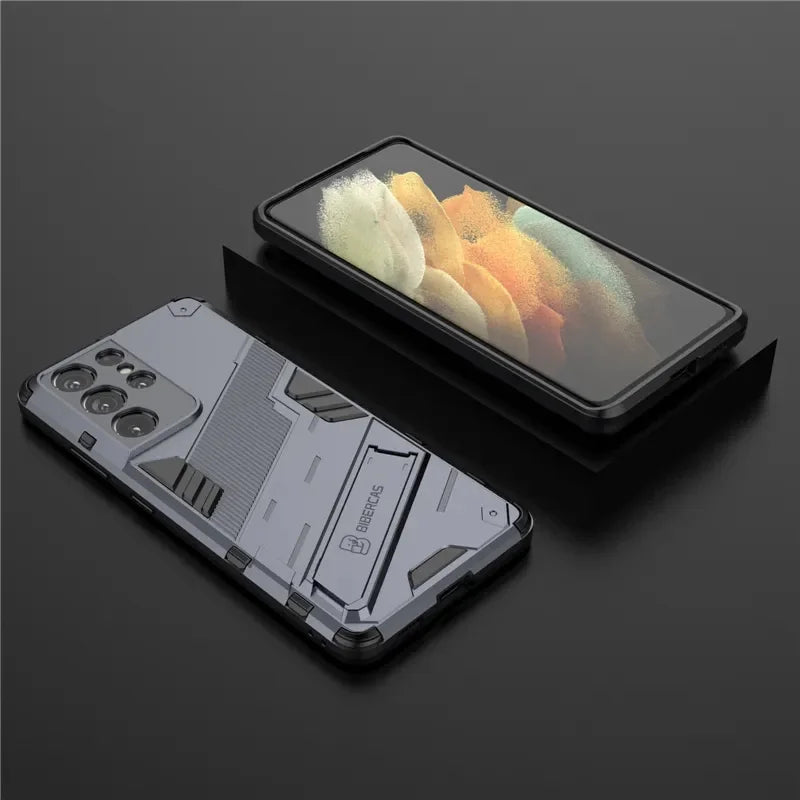 Shockproof phone case for Samsung Galaxy.