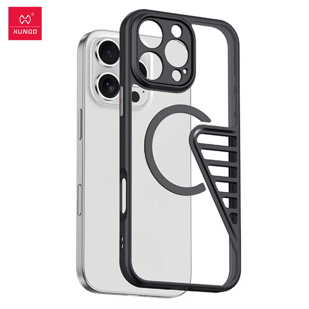 Xundd Frosted Magnetic iPhone 16 Pro/Pro Max Case with Camera Protection