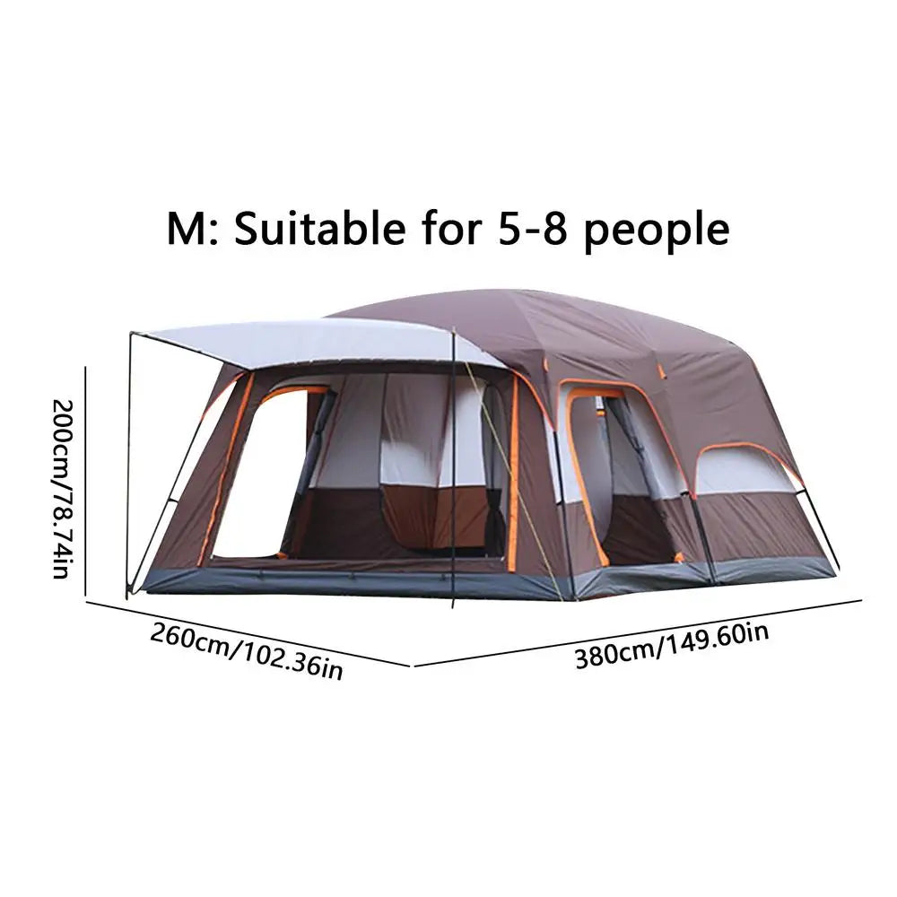 Spacious Waterproof Family Dome Camping Tent