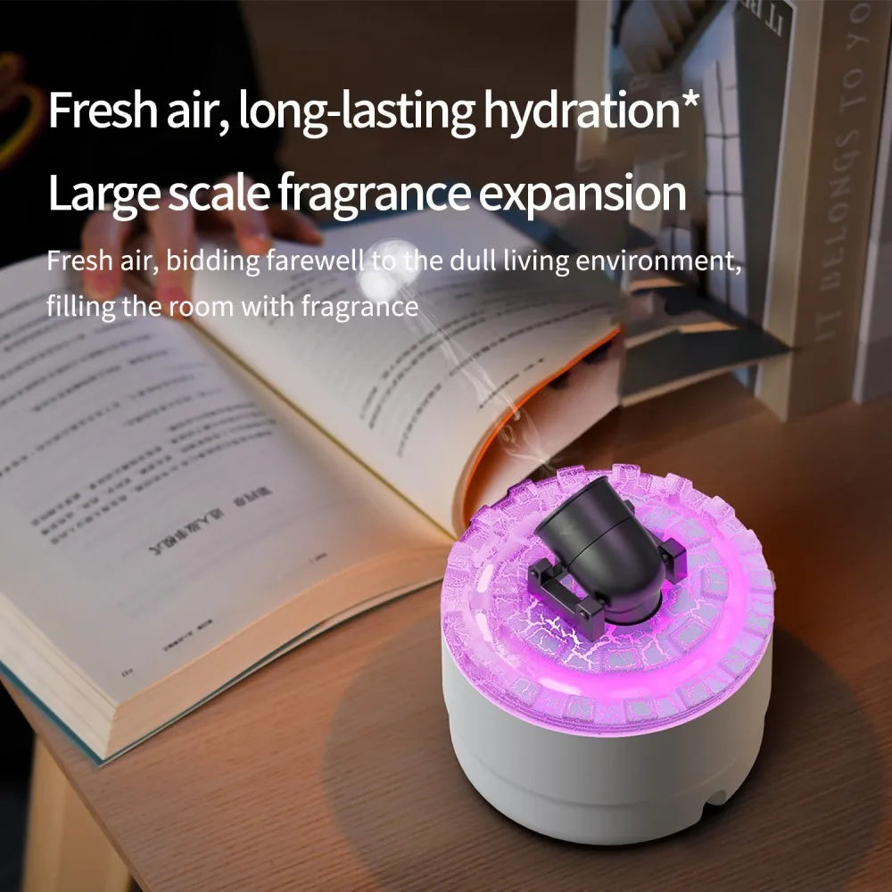 Cannon Jellyfish Spray Aromatherapy Diffuser with 7-Color Night Light