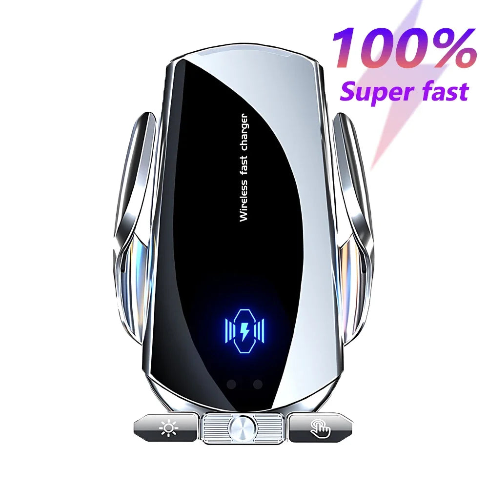 50W Wireless Car Charger for Samsung & iPhone