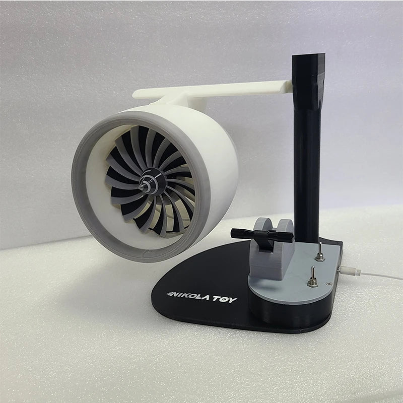 USB JetFan Desktop Turbofan with Humidifier & Blue LED Light