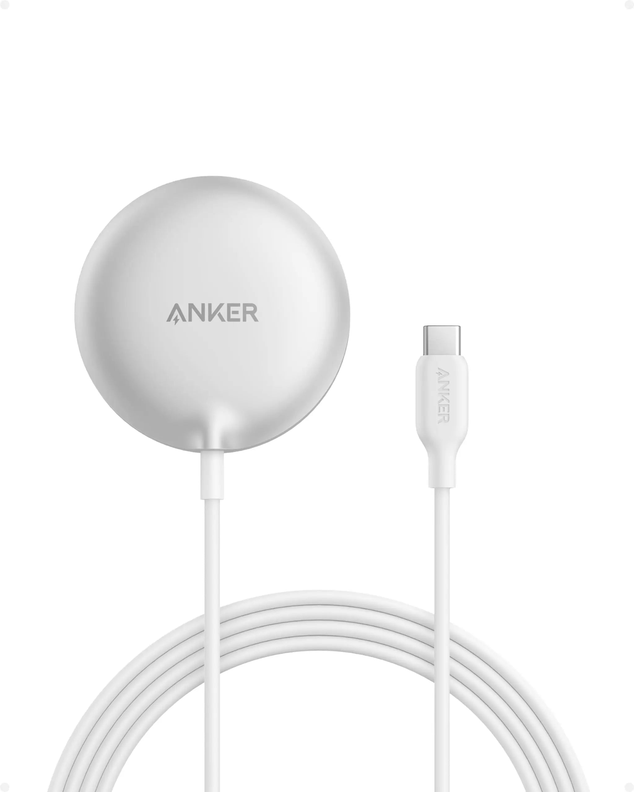 Anker MagGo 15W Wireless Charger: Qi2 Certified for iPhone 15-12