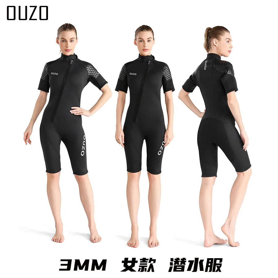 Men's 3MM Neoprene Full Wetsuit