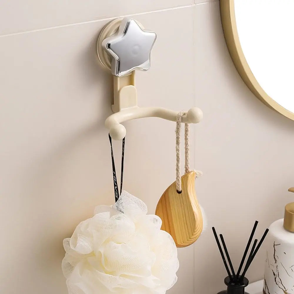 Multifunctional Suction Cup Double Hooks for Wall Hanging