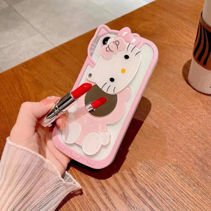 Hello Kitty Kawaii Pink Phone Case – Cute Y2K Cover for iPhone