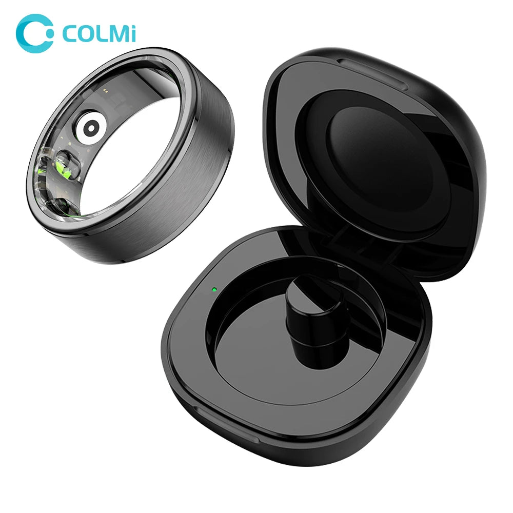 2024 COLMI R03 Smart Ring - 39 Days Battery, Health Monitor, IP68 Waterproof