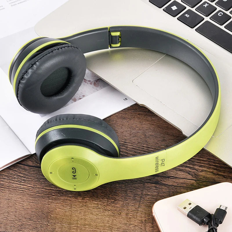 Wireless Foldable Headphones: Bluetooth 5.0, HIFI.