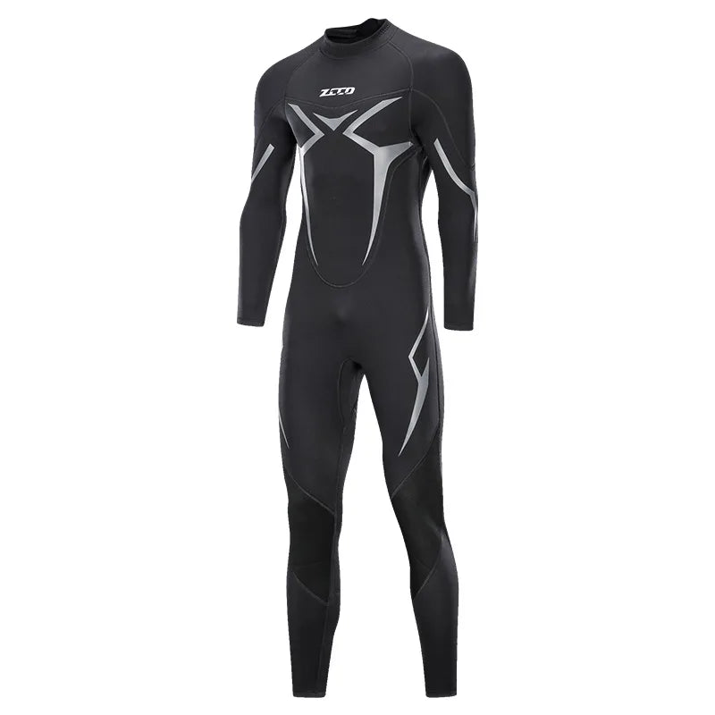 Men's 3MM Neoprene Full Wetsuit