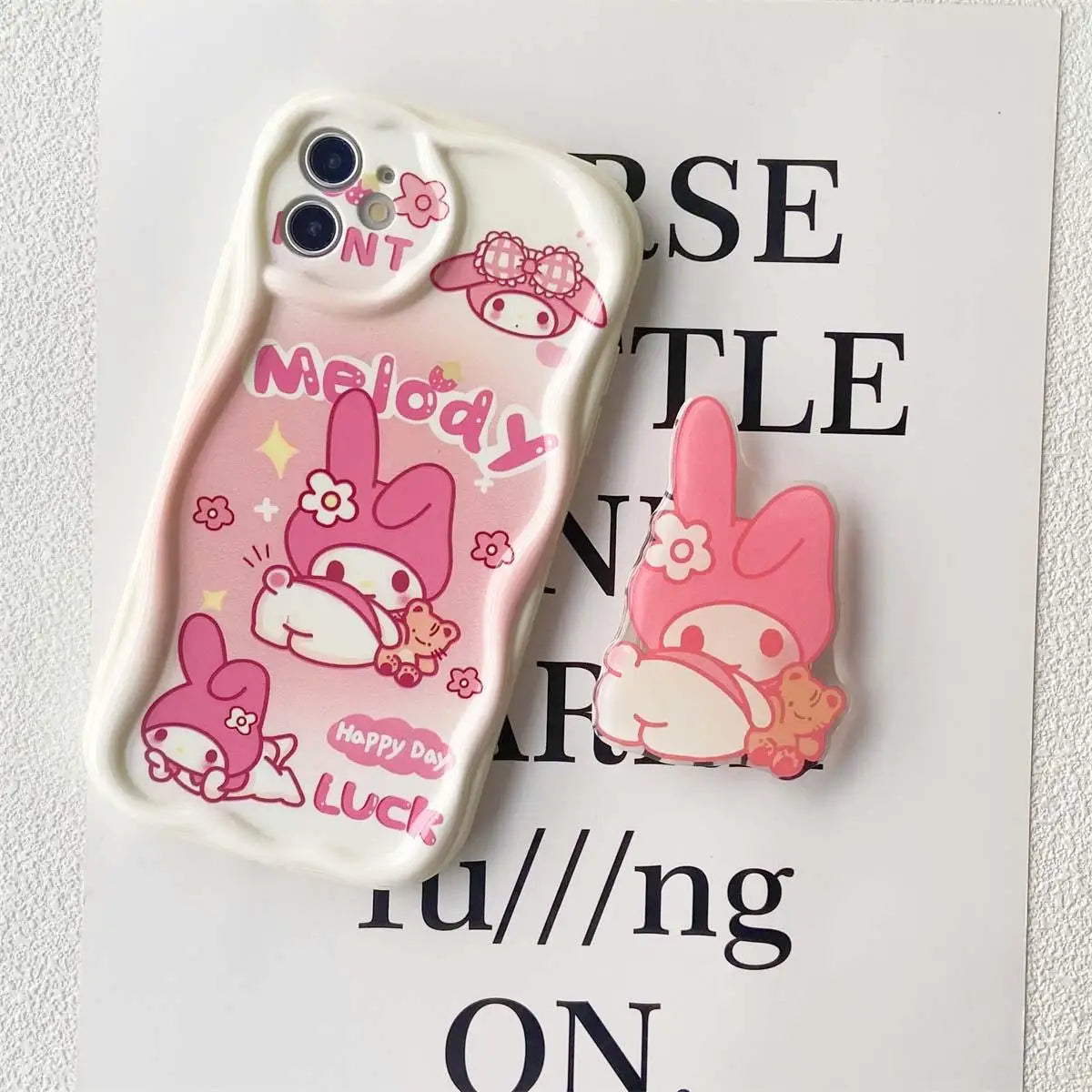 Kuromi Hello Kitty Bracelet Case - iPhone 16/15/14/13/12/11 Pro Max