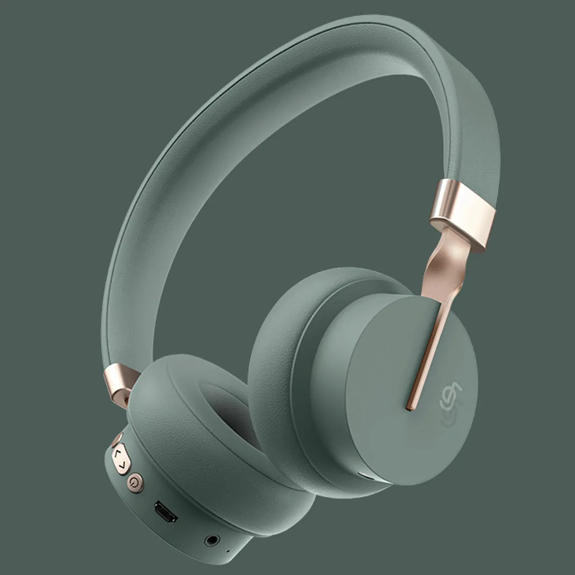 Versatile wireless Bluetooth headphones with mic.