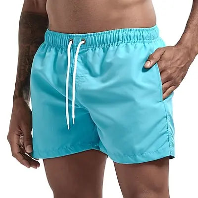 Men's Quick Dry Swim Trunks: Breathable Board Shorts