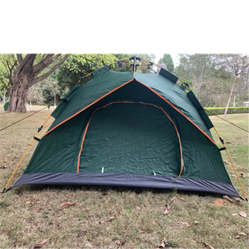 Portable Tent One Touch Outdoor Tent Fully Automatic Quick Opening Tent 3-4 Person Self Driving Camping Tent Sun Proof Tents