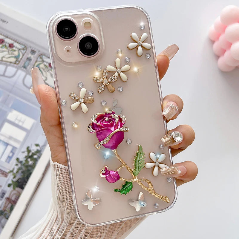 Handwork Glitter Shine iPhone Case - Luxury Fashion Cover