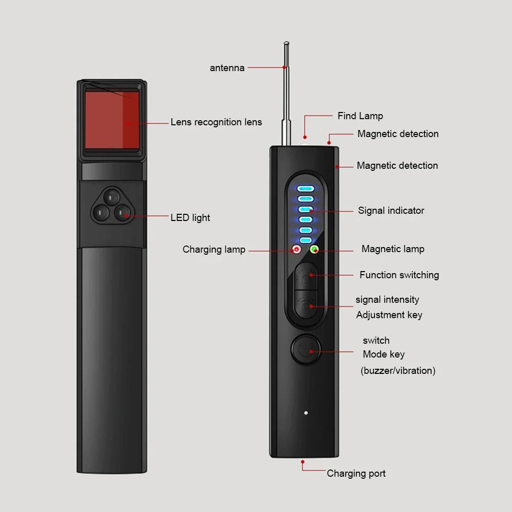 RF Signal Scanner & Hidden Camera Detector